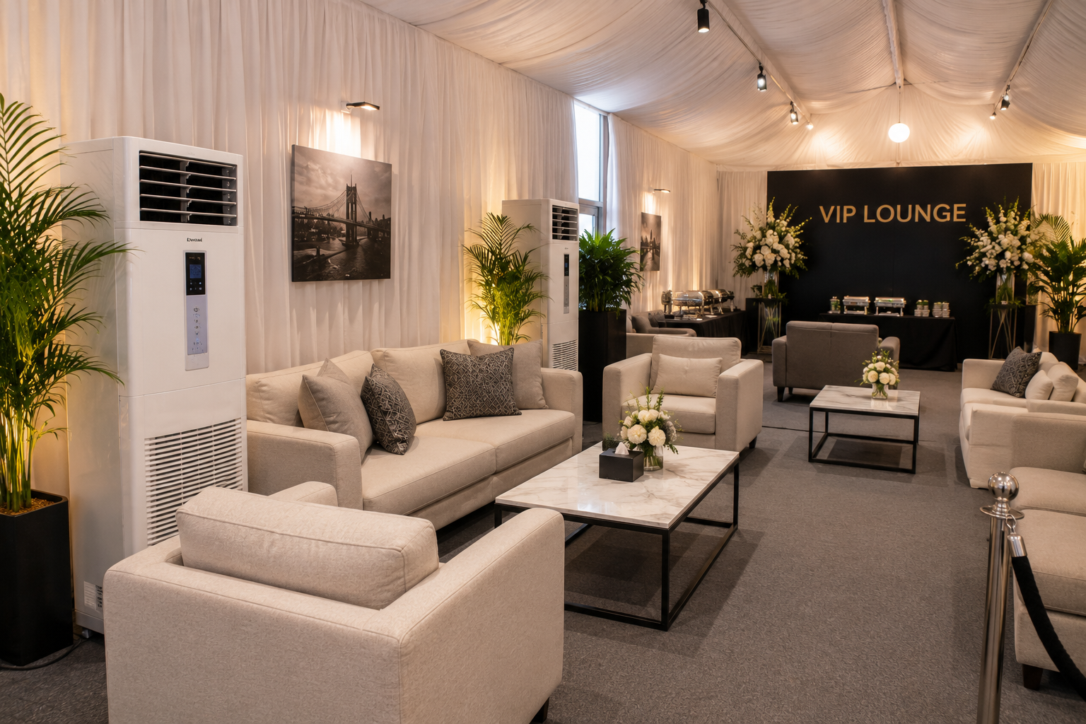VIP Lounge Setup